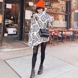 Anthropologie, Capulet, chelae, Aztec wrap coat